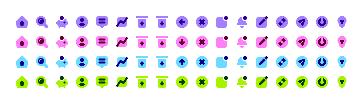 Figma Screentime Icons: Cheddar