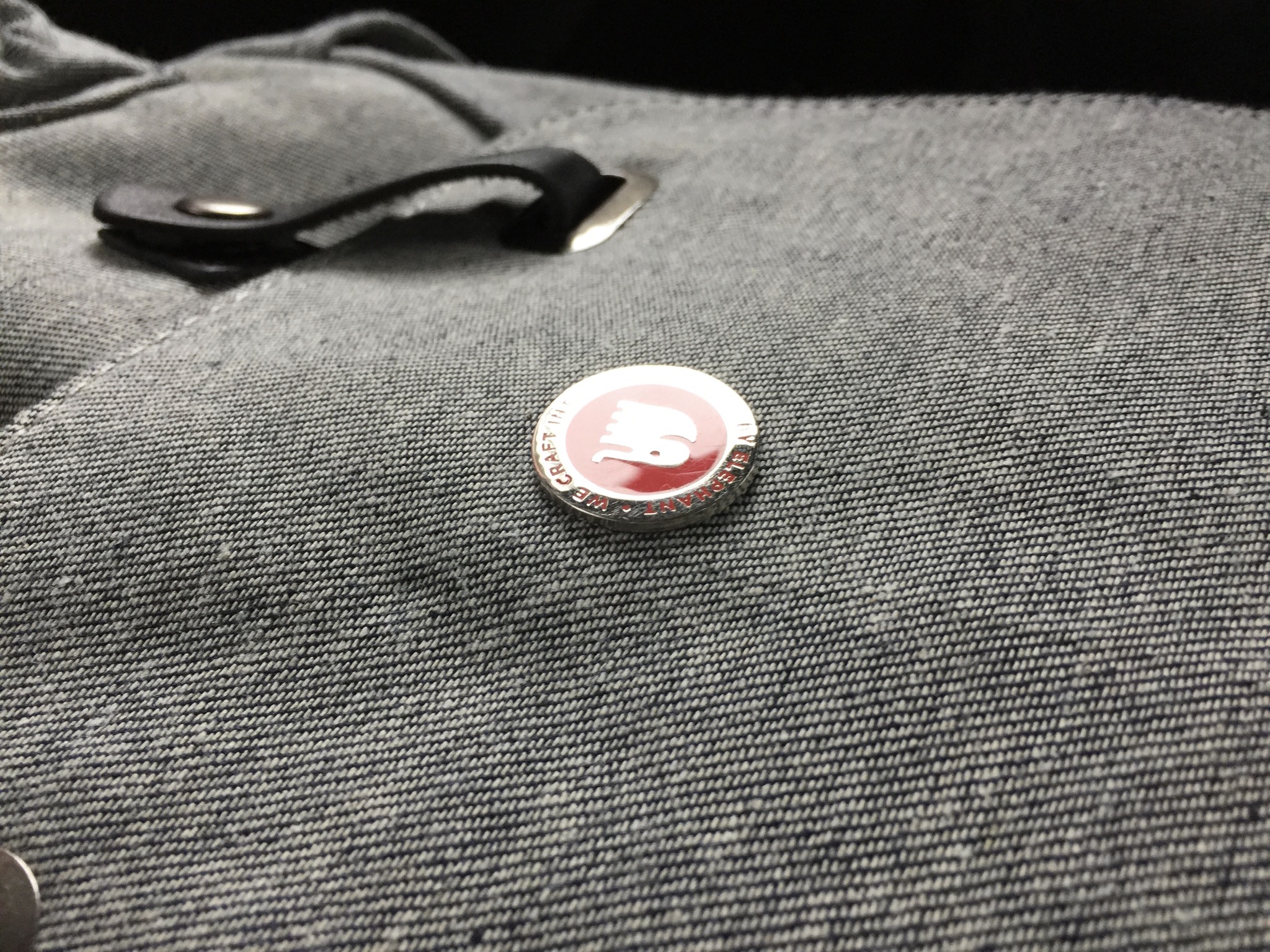 Made by Elephant pin